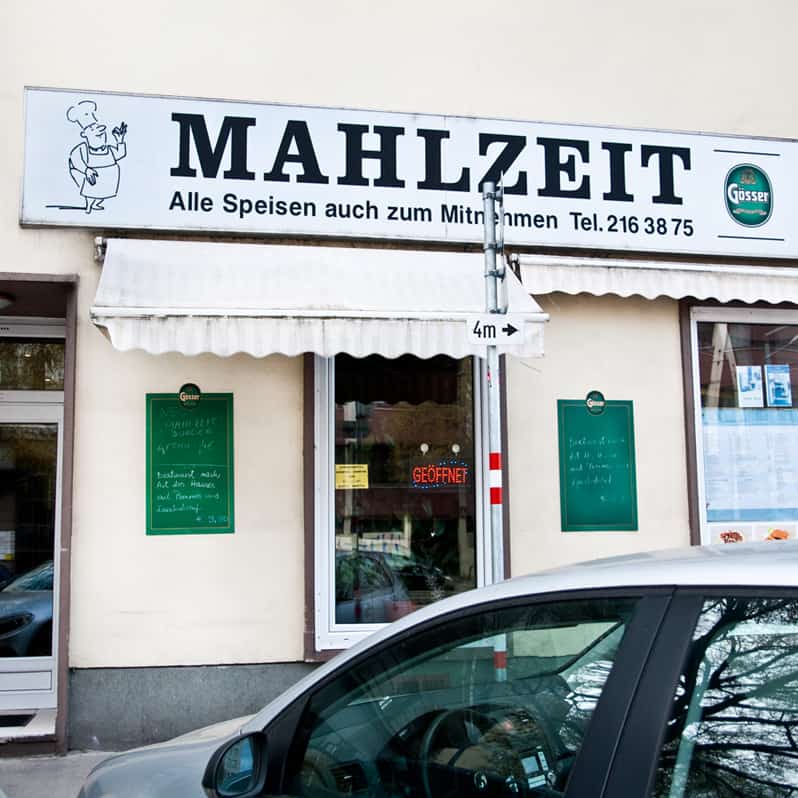 Mahlzeit Abholung